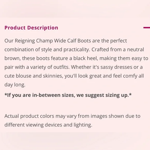 Reigning Champ Wide Calf Boots - Picture 8 of 10